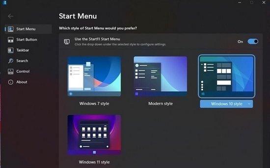 start11(开始菜单美化增强工具) start11(开始菜单美化增强工具)