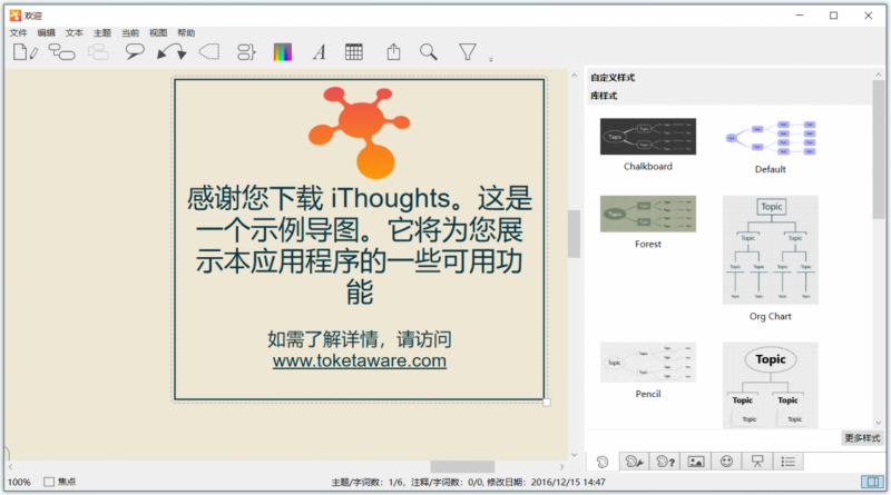iThoughts(思维导图软件) iThoughts(思维导图软件)