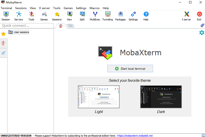 MobaXterm(SSH远程连接工具) MobaXterm(SSH远程连接工具)