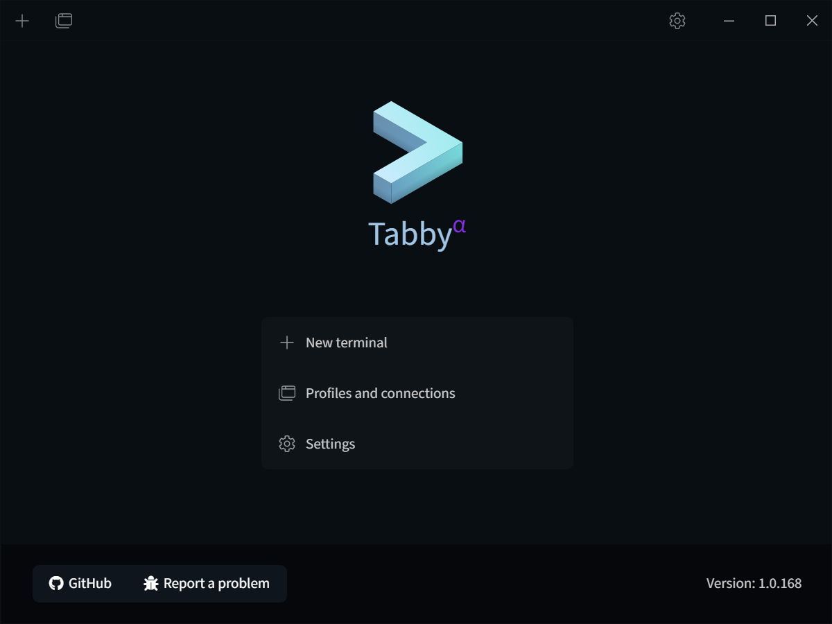 Tabby(开源SSH客户端) Tabby(开源SSH客户端)