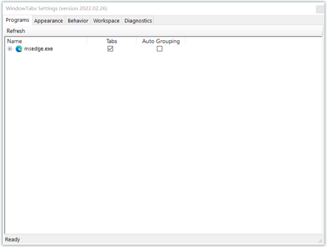WindowTabs(窗口多标签页工具) WindowTabs(窗口多标签页工具)