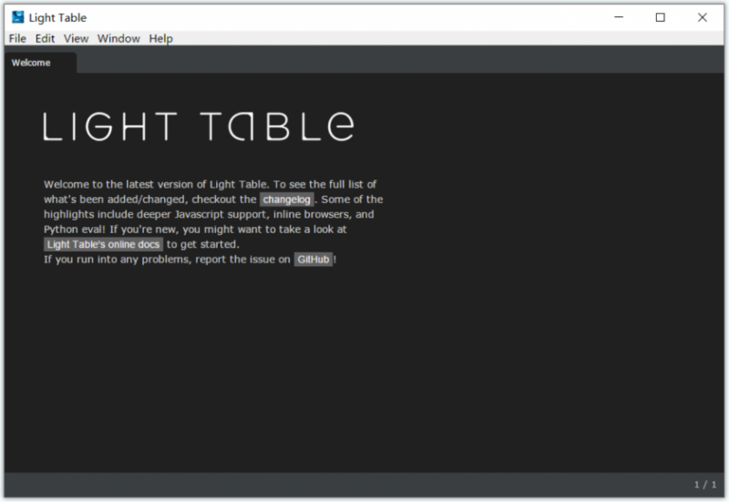 Light Table(专业代码编辑器) Light Table(专业代码编辑器)