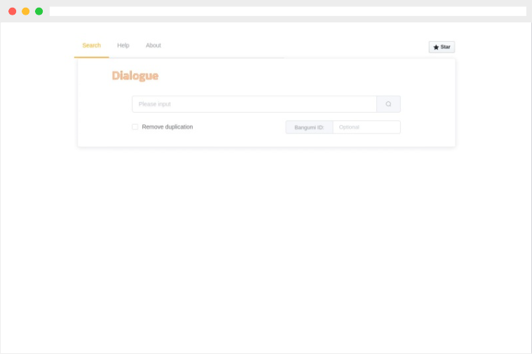 Dialogue Dialogue