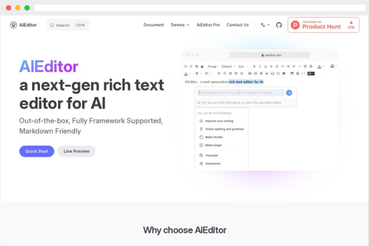 AiEditor AiEditor
