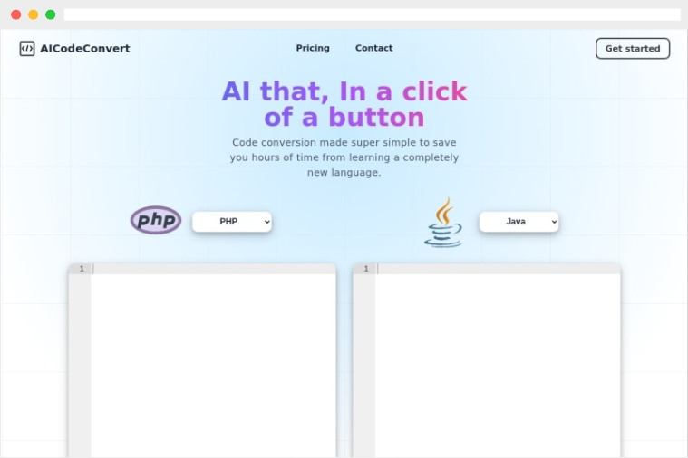 AI Code Convert