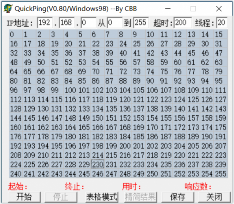 QuickPing(功能强大的网络监测工具) QuickPing(功能强大的网络监测工具)