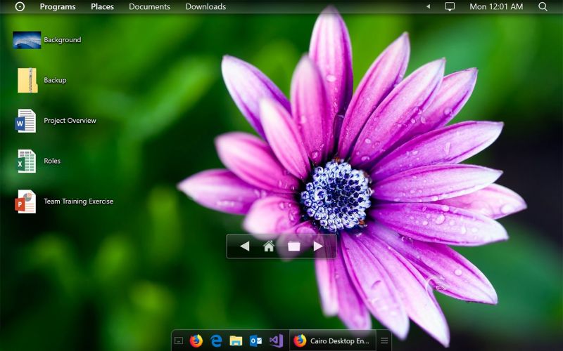 Cairo Desktop(免费开源Windows桌面美化软件) Cairo Desktop(免费开源Windows桌面美化软件)