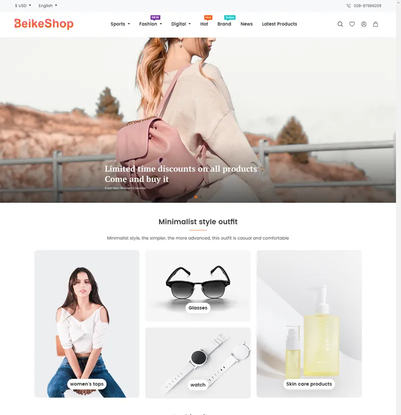 BeikeShop(开源跨境电商商城系统源码) BeikeShop(开源跨境电商商城系统源码)