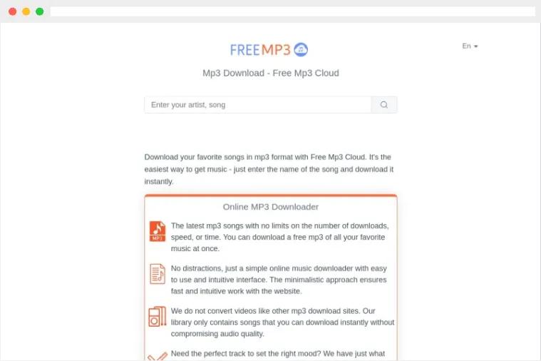 FreeMp3Cloud