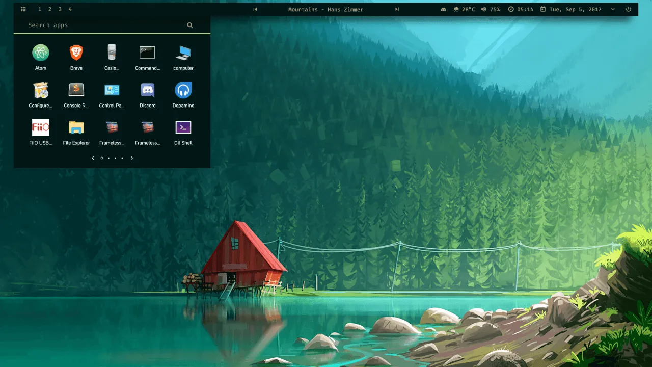 雨滴桌面Rainmeter(免费电脑桌面美化软件) 雨滴桌面Rainmeter(免费电脑桌面美化软件)