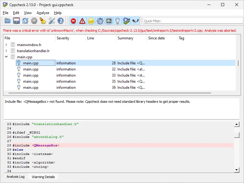 Cppcheck(C/C++静态代码分析工具) Cppcheck(C/C++静态代码分析工具)