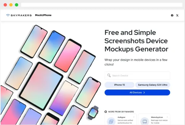 MockUPhone