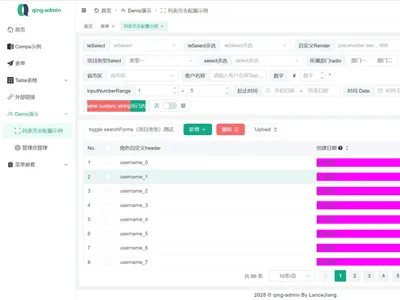 qing-admin(基于Vue3构建的企业级后台管理框架)