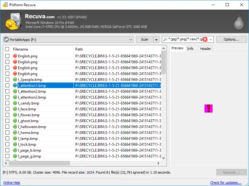 rcvPortable(免费数据恢复软件) rcvPortable(免费数据恢复软件)