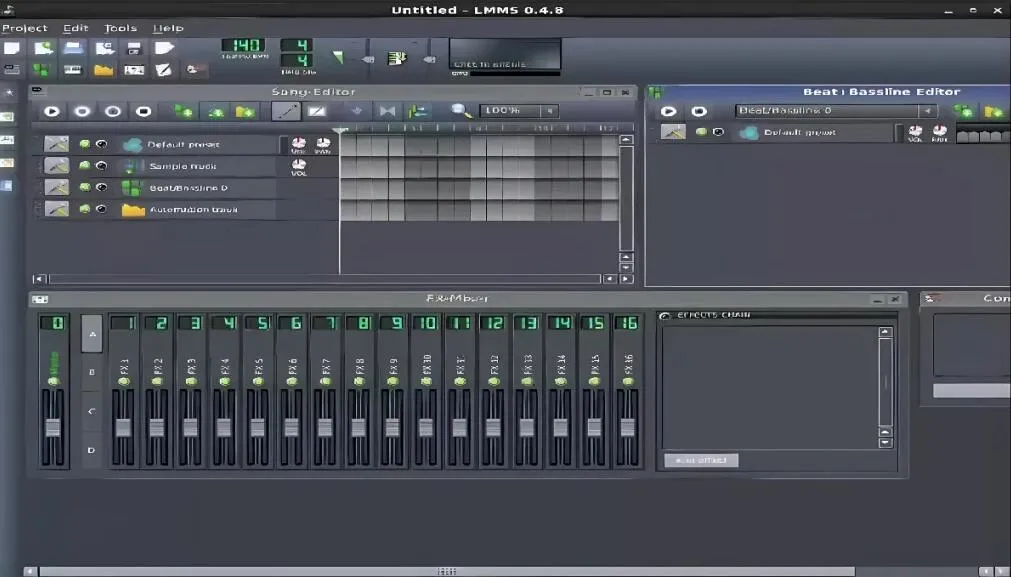 LMMS(免费音乐编辑制作软件) LMMS(免费音乐编辑制作软件)