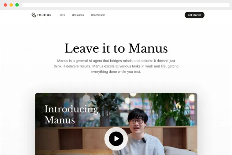 Manus创始人肖弘：90后AI新星比前辈梁文峰年轻