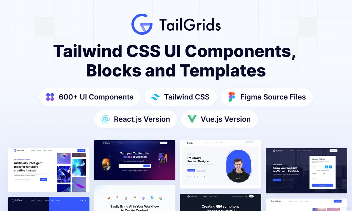 10 款高颜值免费开源 TailwindCSS 前端组件库精选推荐