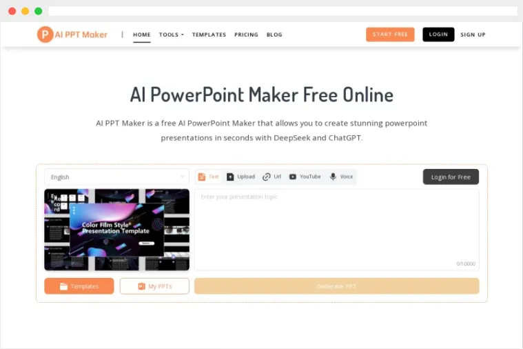 AI PPT Maker
