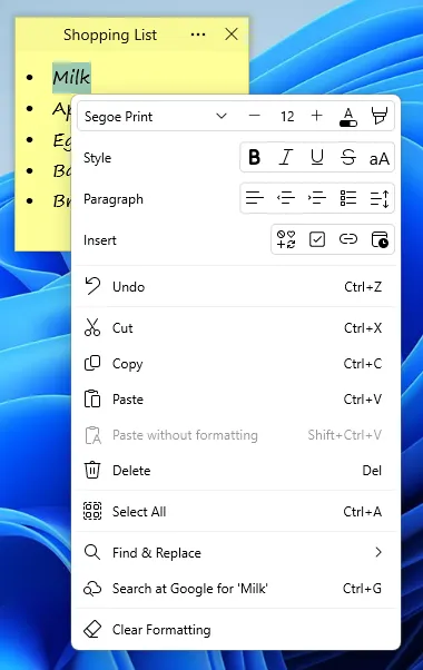 Simple Sticky Notes(免费笔记软件) Simple Sticky Notes(免费笔记软件)