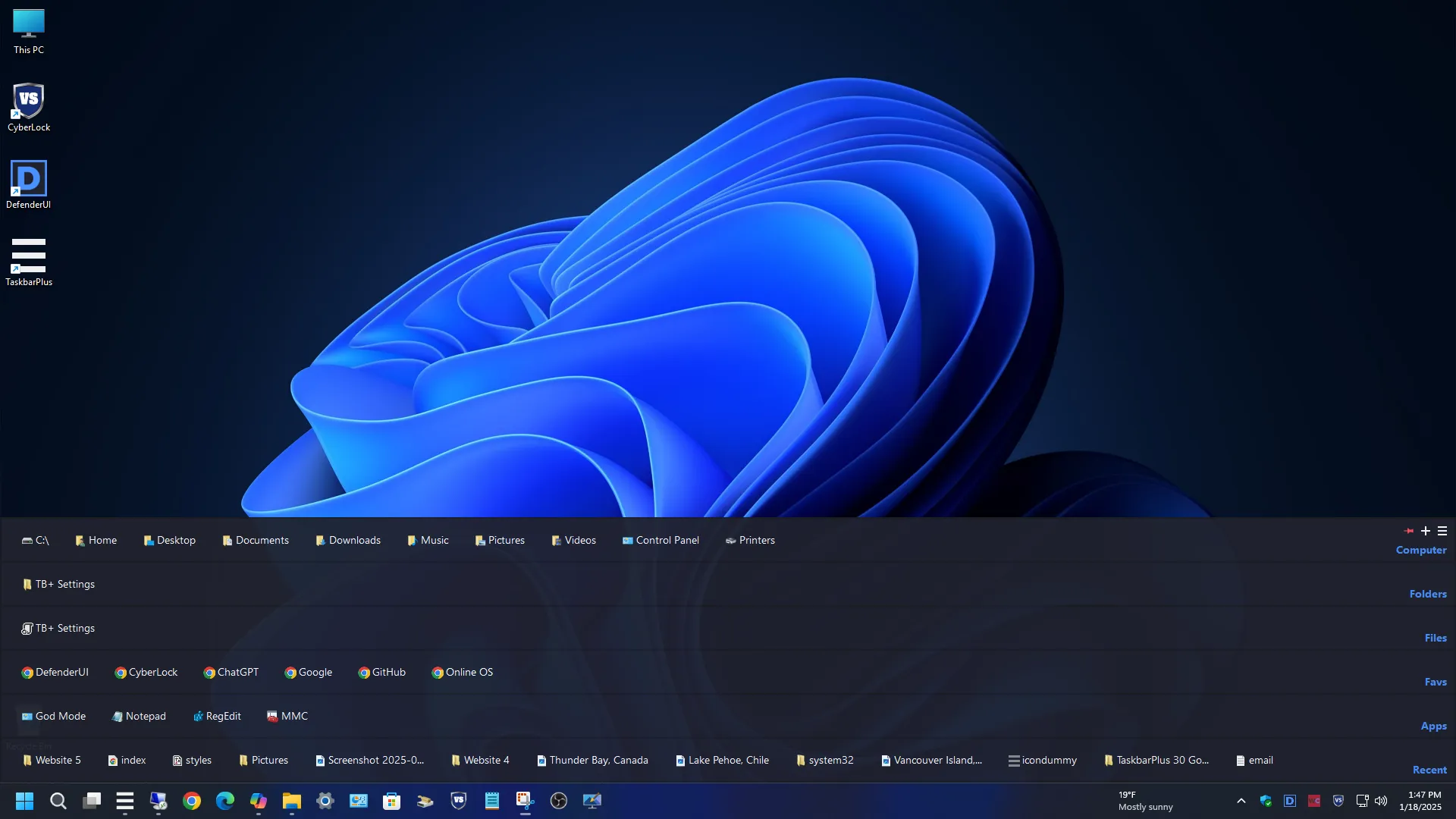 TaskbarPlus(Windows任务栏增强工具) TaskbarPlus(Windows任务栏增强工具)
