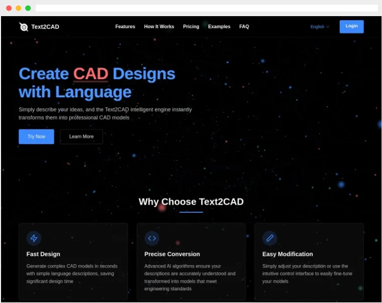 Text2CAD Text2CAD
