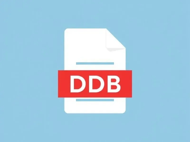 ddb是什么格式文件？.ddb文件用什么软件打开？