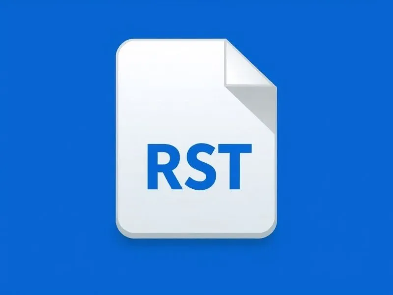 rst是什么格式文件？.rst文件怎么打开？