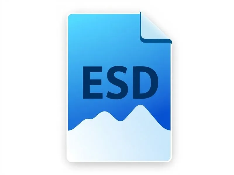 esd是什么文件格式？esd文件怎么安装？