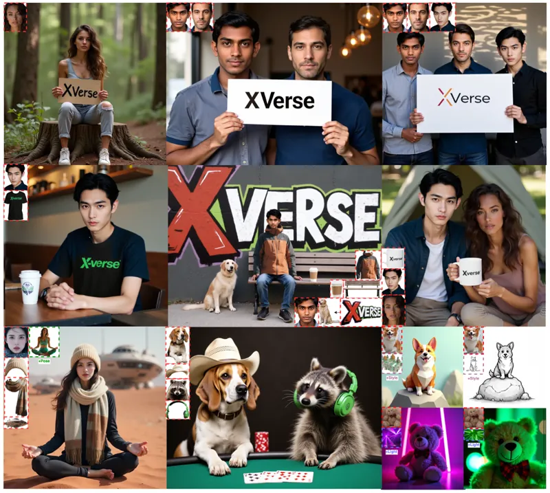 XVerse:字节跳动开源的多主体可控文生图框架 XVerse:字节跳动开源的多主体可控文生图框架