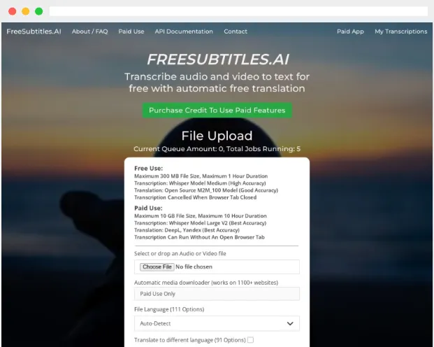FreeSubtitles.Ai