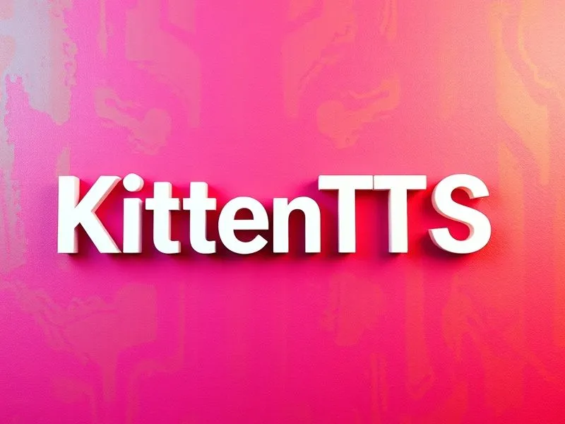 KittenTTS:轻量级开源文本转语音(TTS)引擎 KittenTTS:轻量级开源文本转语音(TTS)引擎