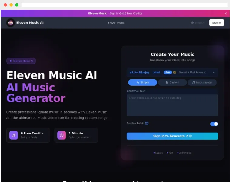 Eleven Music AI