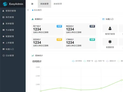 EasyAdmin8(基于ThinkPHP8.1开发的后台管理系统)