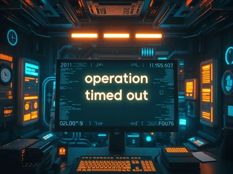 Operation Timed Out 是什么意思？解决 Operation Timed Out 错误的10个高效排查技巧