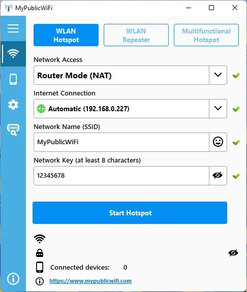 MyPublicWiFi(免费电脑WIFI热点软件) MyPublicWiFi(免费电脑WIFI热点软件)